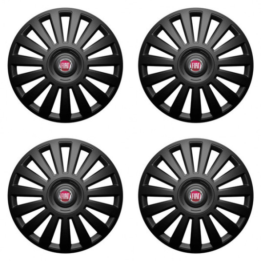 Kupaktámogatások Fiat (piros) 15 Luxury black