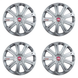Fiat lökhárítók (piros) 15 Evo silver