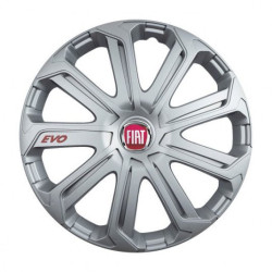 Fiat lökhárítók (piros) 15 Evo silver