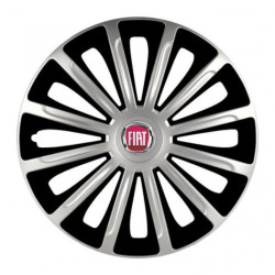 Küszöbvédő Fiat (piros) 15 TREND silver and black