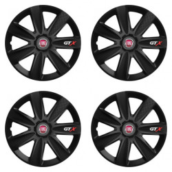 Felni kupak Fiat (piros) 15 GTX CARBON black
