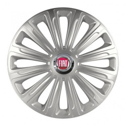 Felni sapkák Fiat (piros) 15 TREND RC
