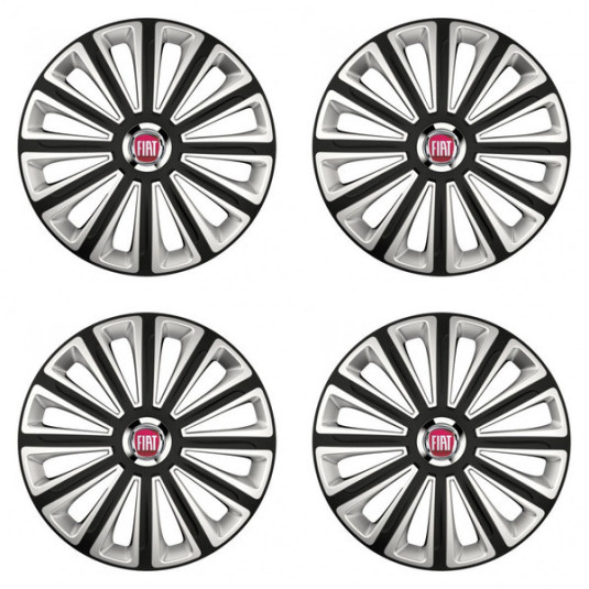 Dísztárcsa FIAT-hoz (piros) 15 TREND RC double colour