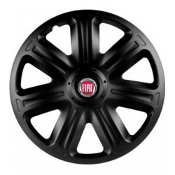 Felniközépső kupak Fiat (piros) 15 COMFORT BLACK