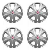 Kupak FIAT-hoz (piros) 15 DYNAMIC