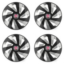 Kupaktartók Fiat számára (piros) 16 Vector RC black and silver