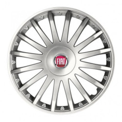 Felniközépek Fiat (piros) 16 CRYSTAL ezüst