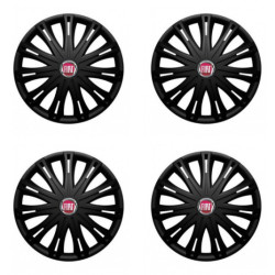 Dísztárcsa Fiat (piros) 16 SPARK BLACK