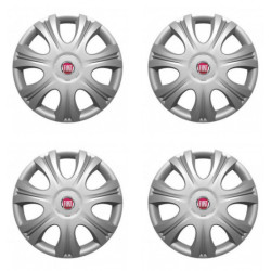 Dísztárcsa Fiat (piros) 16 IMPULSE 16-VERSACO