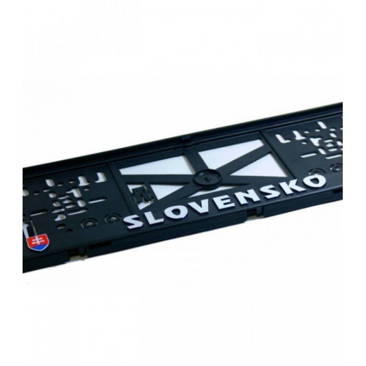 3D rendszámtábla alátét Szlovákia