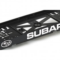 3D rendszámtábla-alátét SUBARU-hoz