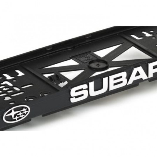 3D rendszámtábla-alátét SUBARU-hoz