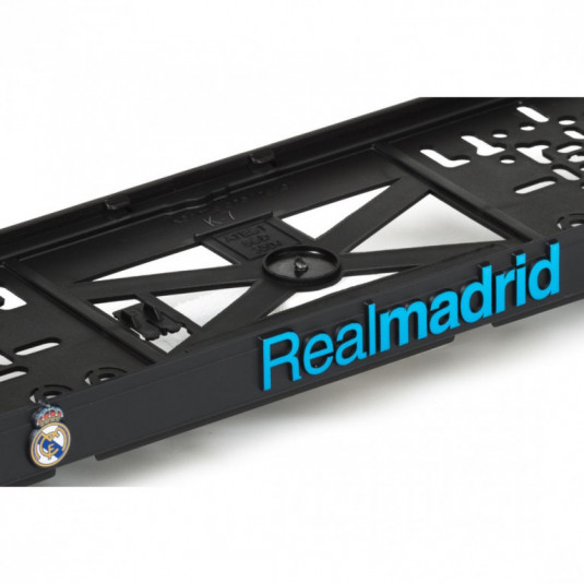 3D REAL MADRID rendszámtábla alátét
