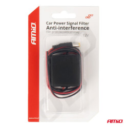 EMC szűrő autóhoz DC-DC konverterrel 12/24V-12V AMiO-04101