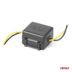 Autós zajszűrő szűrő üvegbiztosítékkal 12V AMiO-04099
