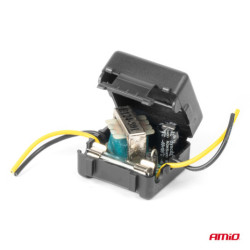 Autós zajszűrő szűrő üvegbiztosítékkal 12V AMiO-04099