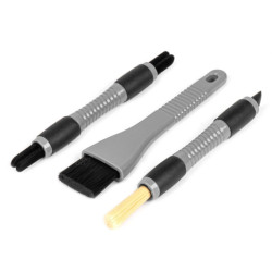 Autóbelsőség tisztítóporszokahalmaz 3 db AMIO-04033