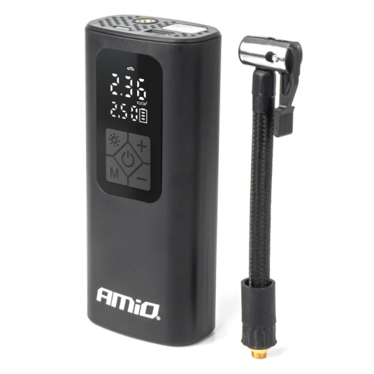 Vezeték nélküli légkompresszor LED USB-C 40W AMiO-04377