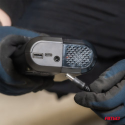 Vezeték nélküli légkompresszor LED USB-C 40W AMiO-04378