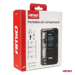 Vezeték nélküli légkompresszor LED USB-C 40W AMiO-04378