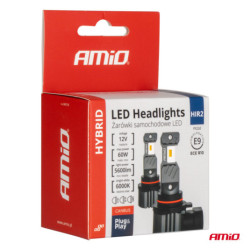 LED főfénylámpa Hybrid sorozat HIR2 6000K Canbus 60W AMIO-04119
