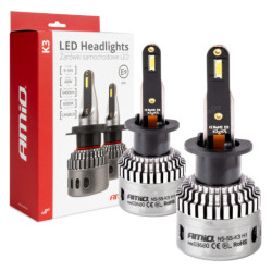LED főfényszóró izzók K3 H1 12V 6000K canbus AMIO-03680
