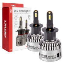 LED fényszóró izzók K3 H3 12V 6000K canbus AMIO-03681
