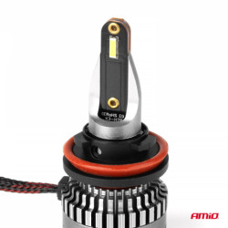 LED fényszórók K3 H8 H9 H11 H16 12V 6000K canbus AMIO-03686