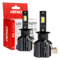 LED izzók X4-series AVIATOR H3 6500K max 44W AMIO-03762