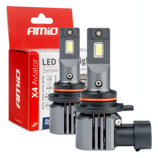 LED izzók X4-series AVIATOR HIR2 9012 6500K max 44W AMIO-03768