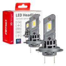 LED izzók X5-series WINGER H7 H18 6000K max 40W AMIO-03946