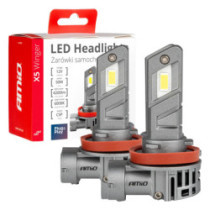 LED izzók X5-series WINGER H8 H9 H11 6000K max 50W AMIO-03947