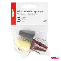 AMIO-03715 mini polírozó szivacsokból álló szett