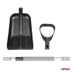 Teleszkópos hólap alumínium lapáttal 103-131 cm AMiO-04152