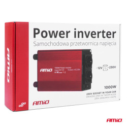 Feszültségváltó AMiO 12V/230V 1000W/2000W 3x230V PI05