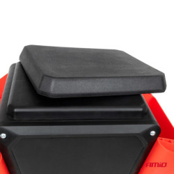 Szerelőszék görgős tárhellyel szerszámokhoz 150kg AMiO-04268
