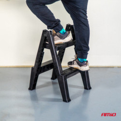Műhelylépcsõ - taburett 51,5cm 150kg AMiO-04267