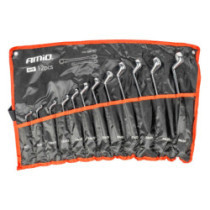 Csillag-csillag nyílófejű kulcsszett 6-32cm 12db AMiO-04197