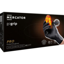 Nitril kesztyű GoGrip fekete XL méret, 50 db