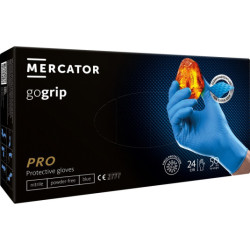 GoGrip nitril kesztyű kék S méret, 50 db