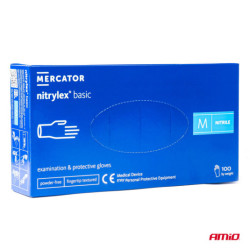 Nitril kesztyű Nitrylex Basic M méret, 100 db