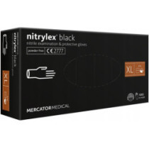 Nitrilkesztyű Nitrylex Basic XL-es méret, 100 db fekete