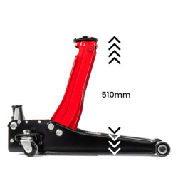 Hidraulikus lapos emelőgép 3T CE 75/510mm AMiO-04215