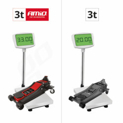 Hidraulikus lapos emelőgép 3T CE 75/510mm AMiO-04215