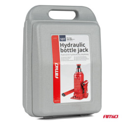 Hidraulikus dugattyús emelő 10T PVC dobozban AMIO-04184