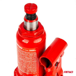 Hidraulikus dugattyús emelő 2T PVC dobozban AMIO-04182