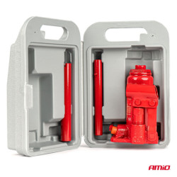 Hidraulikus dugattyús emelő 2T PVC dobozban AMIO-04182