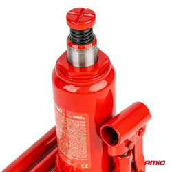 Hidraulikus dugattyús emelő 5T PVC dobozban AMIO-04183