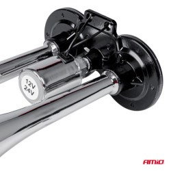 2 tónusú fanfár kürt 12-24V AMIO-03617