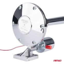 Fanfárkompakt 640 mm 12V 24V AMiO-04076 króm